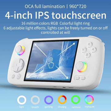 ANBERNIC RG406H Handheld-Spielkonsole 4-Zoll-IPS-Multi-Touchscreen Retro-Videospiele